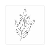Blätter Briefmarke Gummistempel (Prägung)