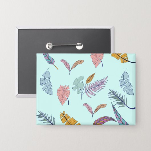 Blätter Button (Vorderseite/Rückseite)