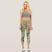 Blätter Capri Leggings (Vorderseite)