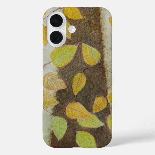 Blätter Case-Mate iPhone Hülle (Rückseite)
