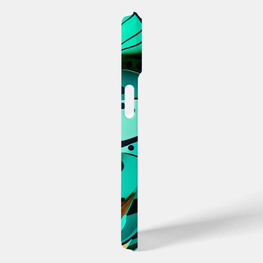 Blätter Case-Mate iPhone Hülle (Rückseite / Rechts)