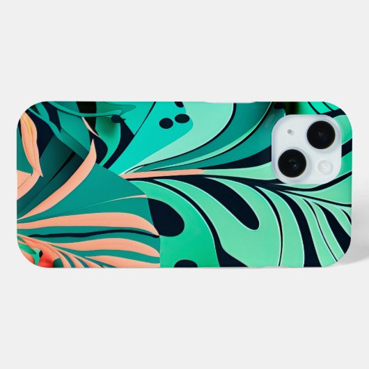 Blätter Case-Mate iPhone Hülle (Rückseite (Horizontal))