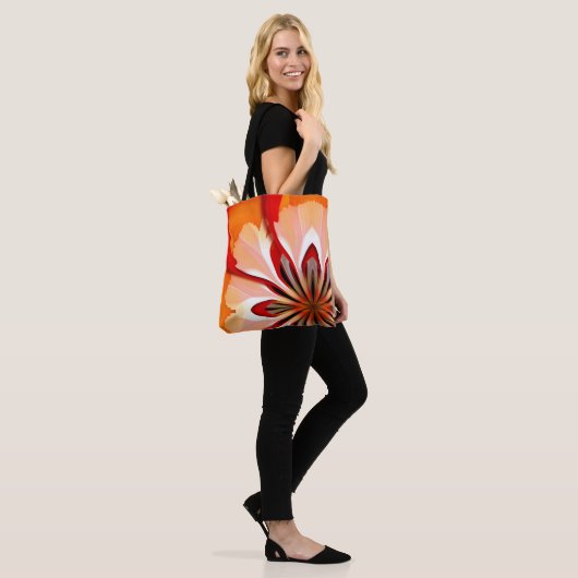 Blätter der Blume Tasche (Am Model)