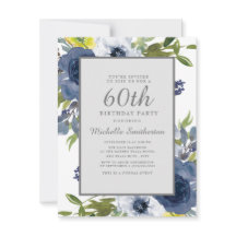 Blätter der Braunblüte 60. Geburtstag