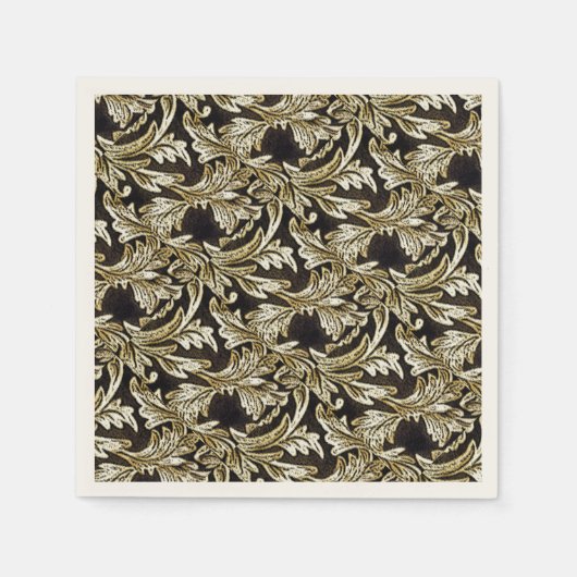 Blätter der Bronze Serviette (Vorderseite)