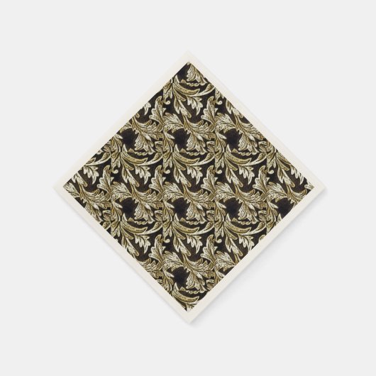 Blätter der Bronze Serviette (Ecke)