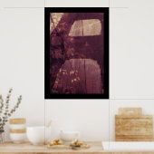 Blätter der Brücke Poster (Küche)