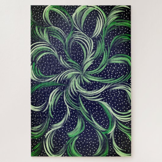 Blätter der Bush-Medizin aus dem Utopia Puzzle (Vertikal)