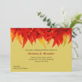 Blätter der Faltschachtel Einladung (Stehend Vorderseite)