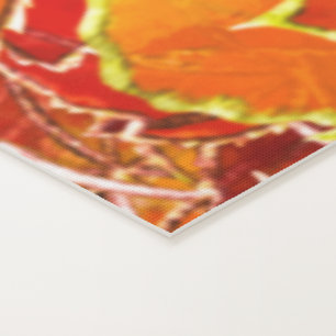 Blätter der Glittery Maple im Herbst/Herbst Yogamatte