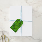 Blätter der Heiligen Basil Tulsi Grüne Münze Geschenkanhänger (Mit Garn)