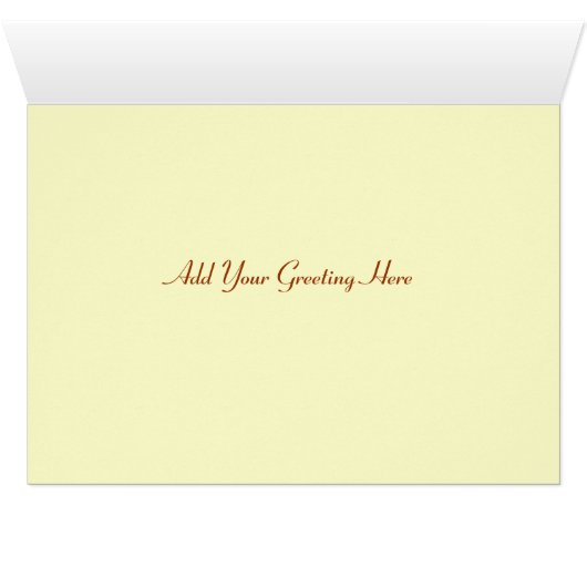 Blätter der Herbstmaple decken die Fotokarte ab (Innenansicht Horizontal (Unten))