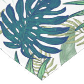 Blätter der Küstenpalme Kurzer Tischläufer (Ecke)