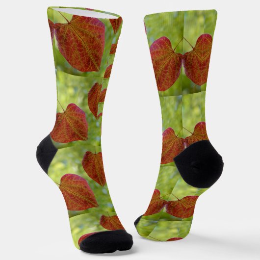 Blätter der Liebe der Natur Socken (Gewinkelt)