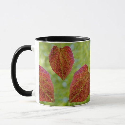 Blätter der Liebe der Natur Tasse (Links)