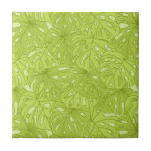 Blätter der Palme Fliese (Vorderseite)