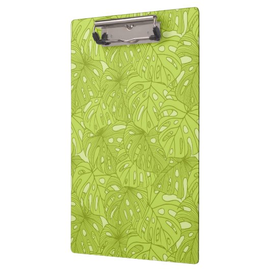 Blätter der Palme Klemmbrett (Links)