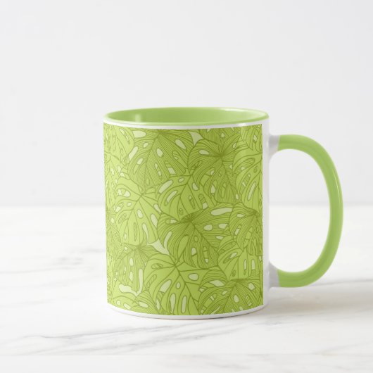 Blätter der Palme Tasse (Rechts)
