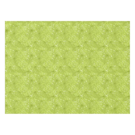 Blätter der Palme Tischdecke (Vorderseite (Horizontal))