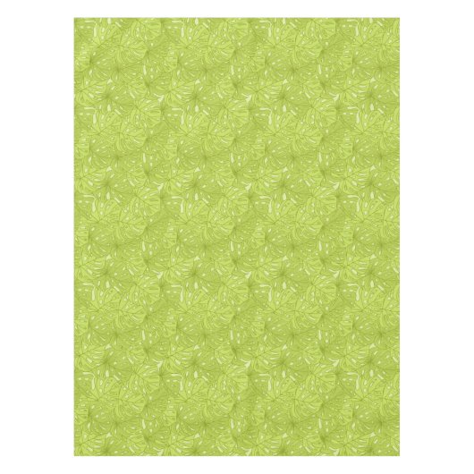 Blätter der Palme Tischdecke (Vorderseite)