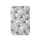 Blätter der Rose Badematte (Vorderseite Vertikal)