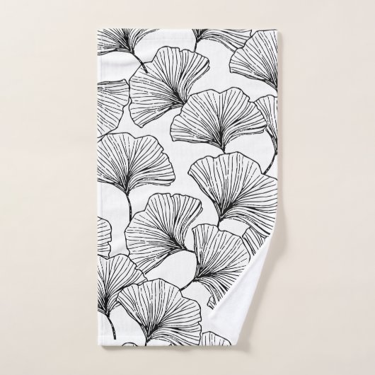 Blätter der Rose Badhandtuch Set (Handtuch)