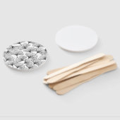 Blätter der Rose Fächer (Non-assembled)