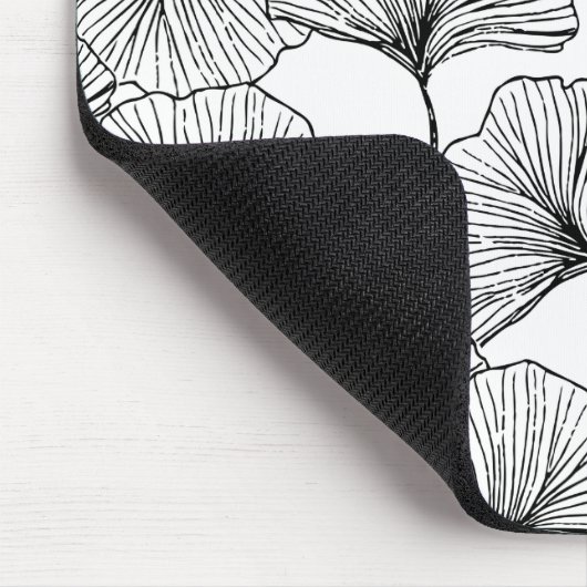 Blätter der Rose Mousepad (Ecke)