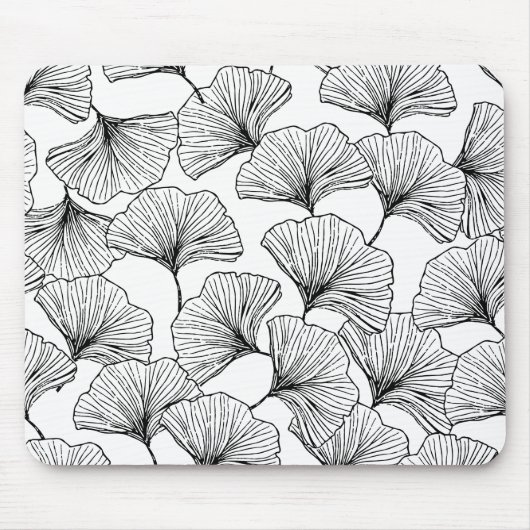 Blätter der Rose Mousepad (Vorne)