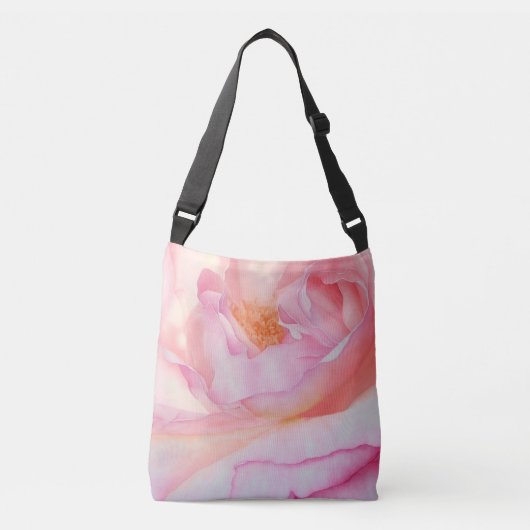 Blätter der Rose Tragetaschen Mit Langen Trägern (Vorderseite)