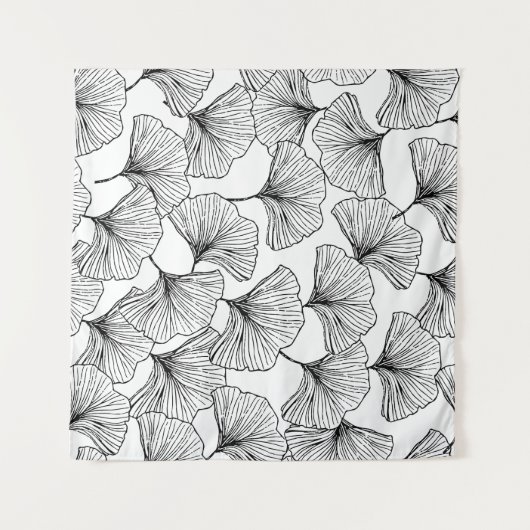 Blätter der Rose Wandteppich (Vorderseite (Horizontal))