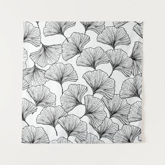 Blätter der Rose Wandteppich (Vorderseite)