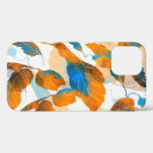 Blätter der Silhouette: Aquarell, digitale nahtlos Case-Mate iPhone Hülle (Rückseite (Horizontal))