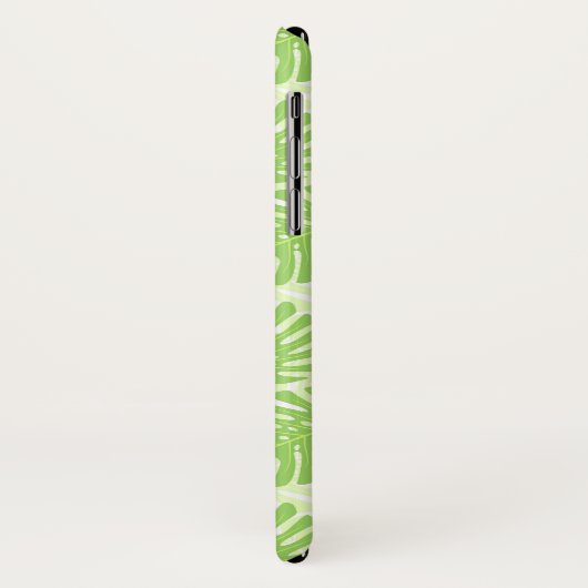 Blätter der tropischen Pflanze - Monstera Muster Case-Mate iPhone Hülle (Hinten/Links)