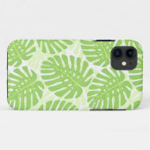 Blätter der tropischen Pflanze - Monstera-Muster Case-Mate iPhone Hülle (Rückseite (Horizontal))
