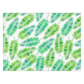 Blätter der Wasserfarbpalme Tischdecke (Vorderseite (Horizontal))