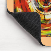 Blätter der Windkunst Mousepad (Ecke)