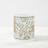 Blätter des 50. Geburtstages von Gold Mattglastasse (Mittel)