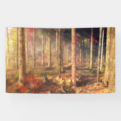 Blätter des Goldbanners Banner (Horizontal)