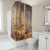Blätter des Goldduschvorhangs Duschvorhang (Beispiel)