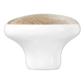 Blätter des Golden Shine Botanical Tropical Palm T Keramikknauf (Seitenansicht)