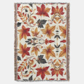 Blätter des Herbstes Decke (Vorderseite Vertikal)