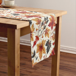 Blätter des Herbstes Kurzer Tischläufer
