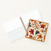 Blätter des Herbstes Notizblock (Innenseite)