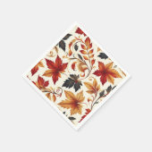 Blätter des Herbstes Serviette (Ecke)