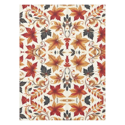 Blätter des Herbstes Tischdecke (Vorderseite)