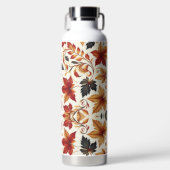 Blätter des Herbstes Trinkflasche (Vorderseite)