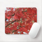 BLÄTTER DES ROTES durch SHARON SHARPE Mousepad (Mit Mouse)