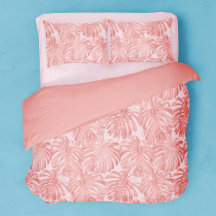 Blätter des tropischen Feminine Light Pink Palm