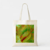 Blätter Design Tote Bag Tragetasche (Rückseite)